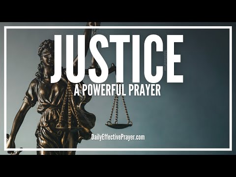 Prayer For Justice | Mercy, Peace, and Fairness Will Prevail