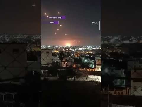 Iranian Missiles Fired Towards Israel