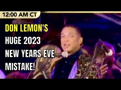 CNN’s Don Lemon BOTCHES New Year’s Eve Countdown…totally misses midnight (and wasn’t even DRUNK)