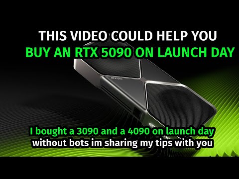 WANT TO BUY A 5090: THIS VIDEO COULD HELP YOU BUY ONE ON LAUNCH DAY! (no bots in this guide!)