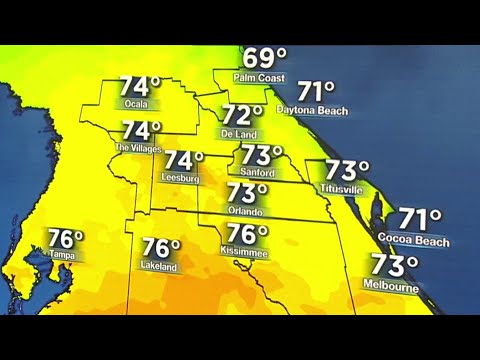 Get ready: Roller coaster ride of temperatures in Central Florida