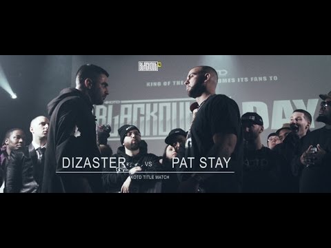 KOTD - Rap Battle - Pat Stay vs Dizaster (Title Match) | #Blackout4