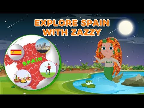 Kids Fun &amp; Learning Video | Explore Spain With Zazzy | Yulearn Videos