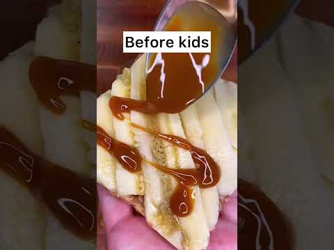 Everyday struggle to eat your food peacefully😭❤️🍌| Before vs after kids| CHEFKOUDY