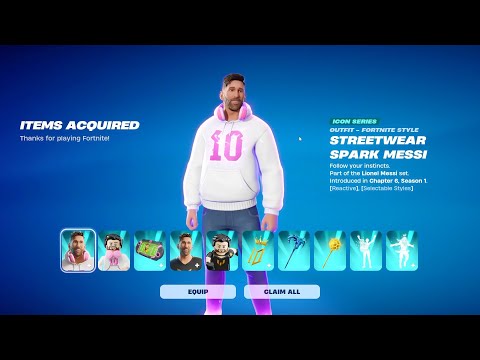 MESSI *FREE* SKIN for EVERYONE!