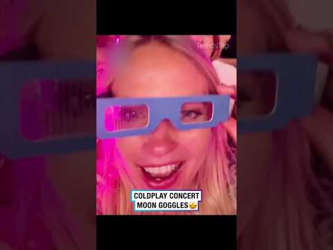 MAGICAL Moon Goggles Revolutionize Coldplay Concert Experience