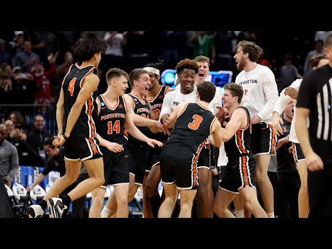 Full final four minutes of Princeton&#039;s shocking upset over Arizona