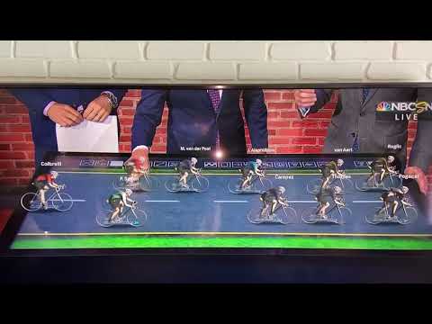 Augmented Reality demo for Le Tour de France scenarios