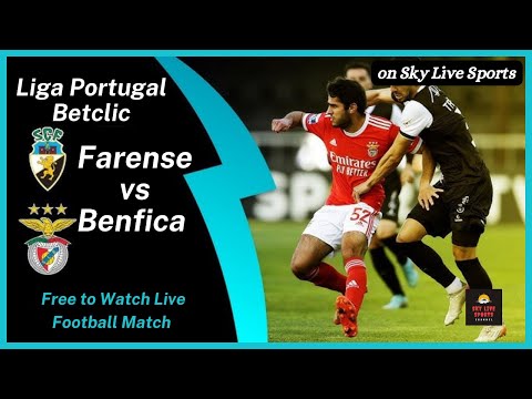 Farense vs Benfica | Liga Portugal Betclic, Round 10 | LIVE STREAM With Sky Live Sports #football