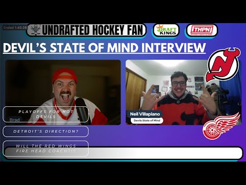 Day 4/45 Interview with Neil of Devil&#039;s State of Mind; Talked Red Wings and New Jersey Devils