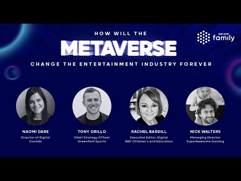 Youth &amp; Family Marketing Sessions | How will the Metaverse change the Entertainment Industry Forever