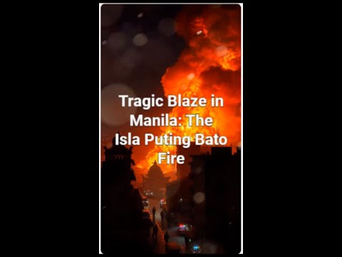 A Tragic Blaze in Manila: Isla Puting Bato Fire Leaves Thousands Homeless