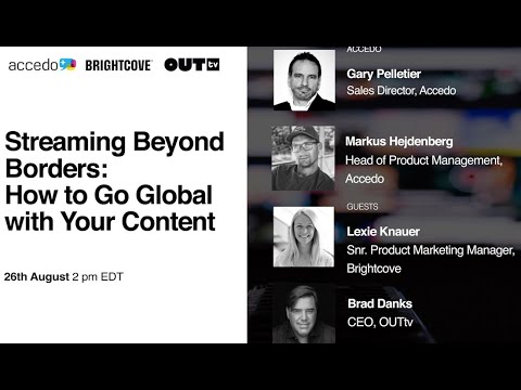 Streaming Beyond Borders - How to Go Global with your Content