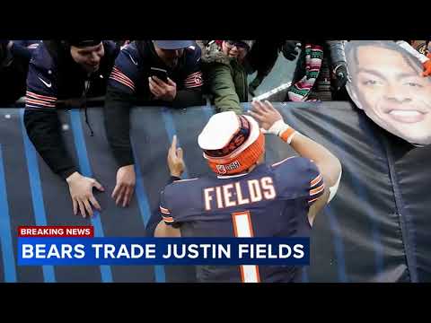 Chicago Bears fans react after team trades QB Justin Fields to Pittsburgh Steelers