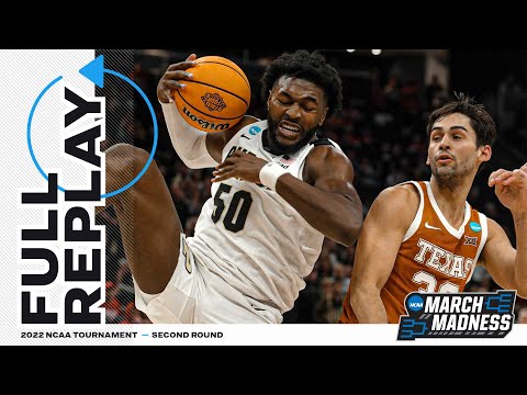 Purdue vs. Texas: 2022 NCAA men&#039;s second round | FULL REPLAY