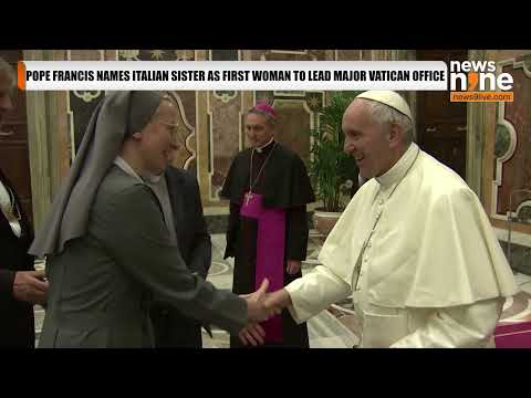 Pope Francis Appoints First Woman to Lead Major Vatican Office | Historic Moment | Vatican | News9