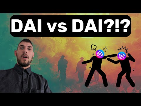 DAI vs DAI - Who Pegs First? The Ratios Tell The Tale | Hello CZ! Richard Heart Dump Fires Strategy