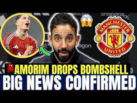 🔴BREAKING✅RUBEN AMORIM SIMPLY SHOCKED ALL UNITED FANS!🔥🔥REDS CAN&#039;T STOP TALKING ABOUT THIS! #manutd