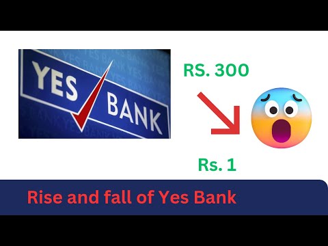 Yes Bank: The Rise and Fall of Share Prices- A Financial Rollercoaster #stockmarket #stocks #money