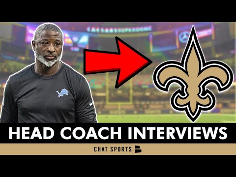 JUST IN: New Orleans Saints Conducting MULTIPLE Head Coach Interviews