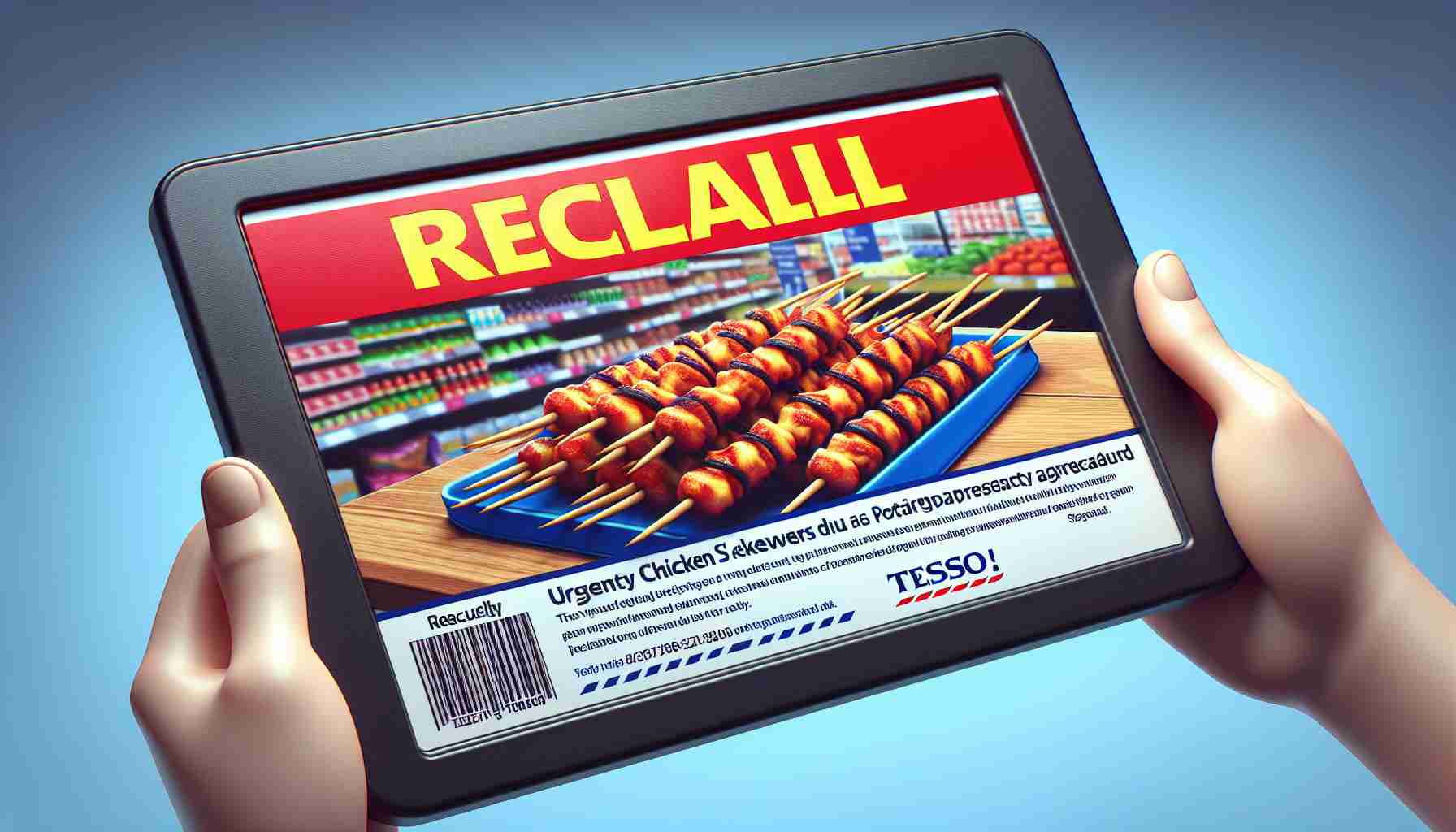 Urgent Recall! Tesco's Chicken Skewers Could Be Hazardous to Your Health! 