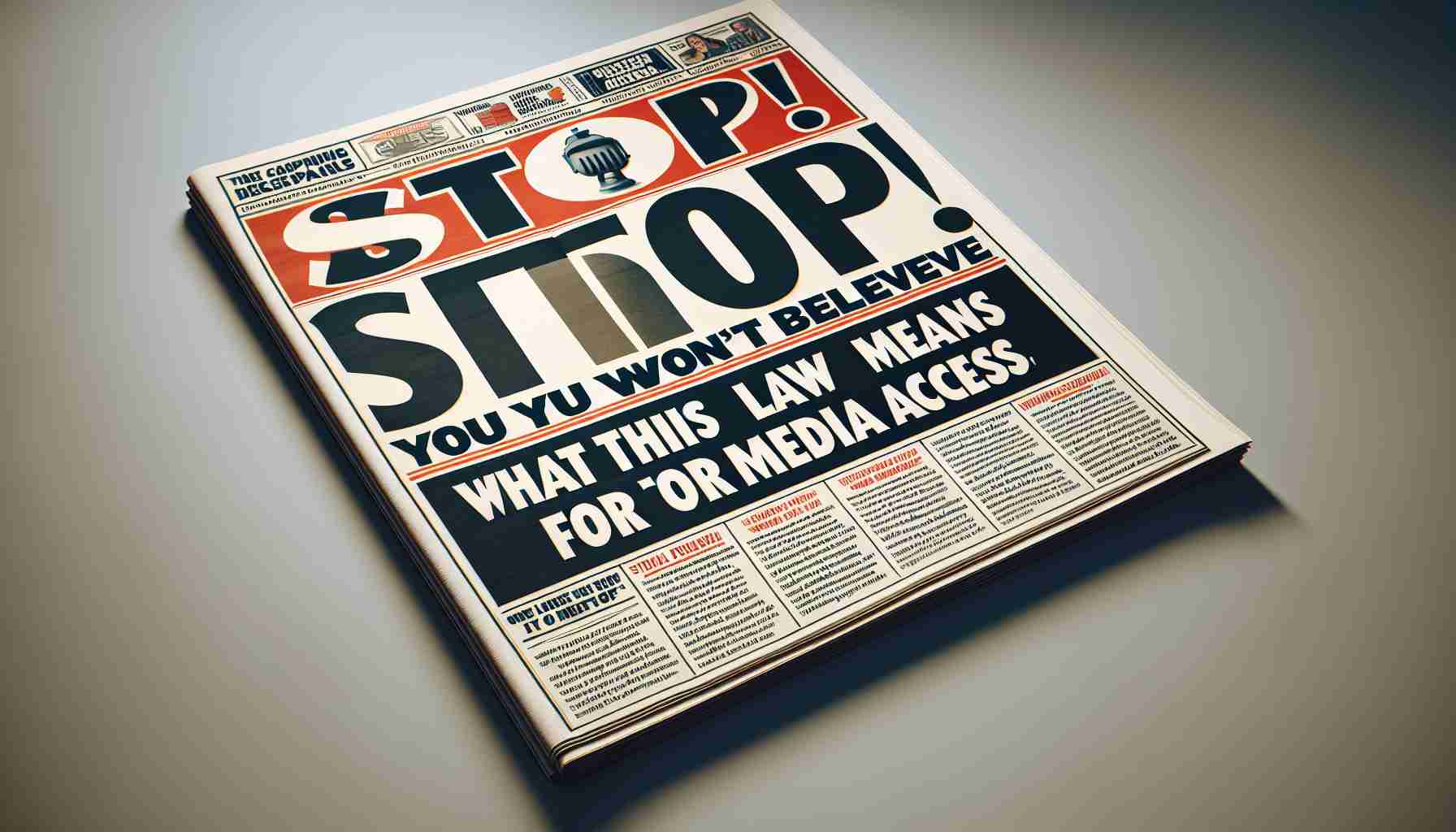 Stop! You Won't Believe What This Law Means for Media Access 