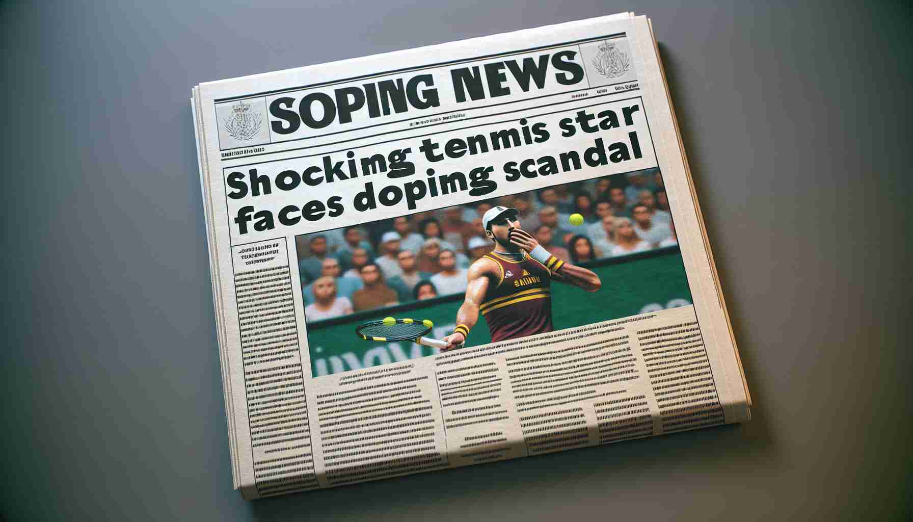 Shocking News: Tennis Star Faces Doping Scandal 