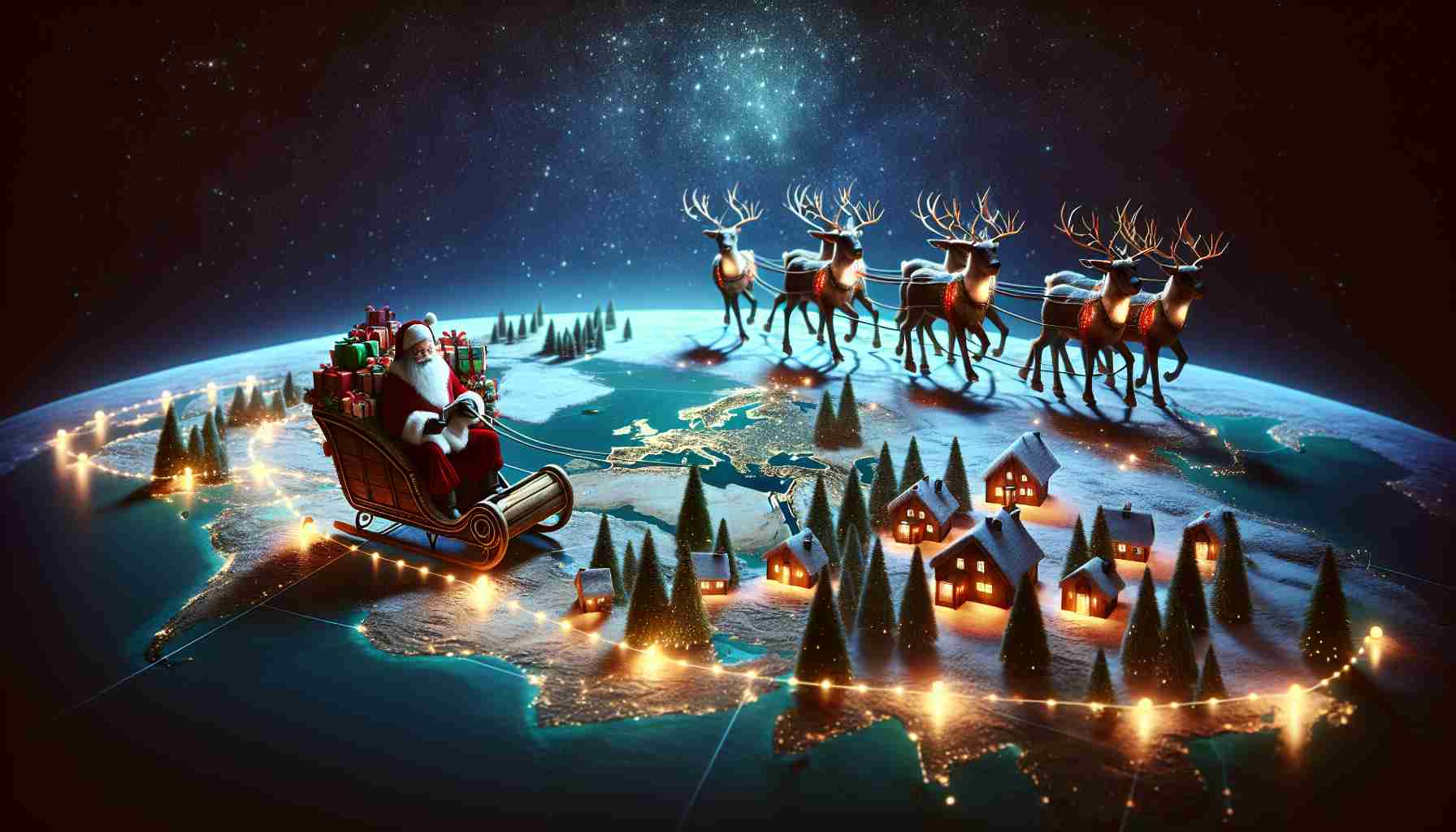 Santa's Big Night: Track His Journey in Real Time! 