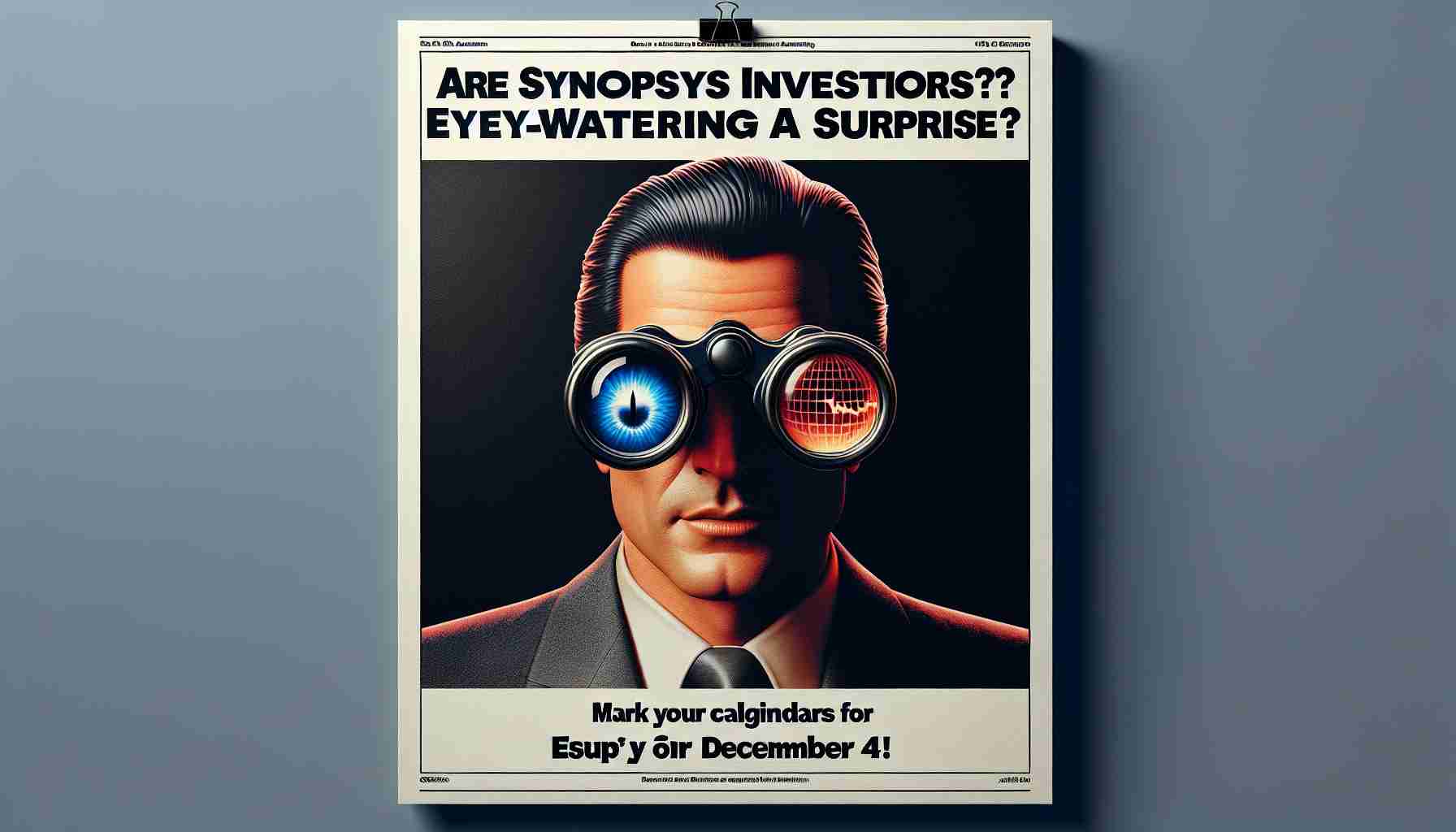 Are Synopsys Investors in for a Surprise? Eye-Watering Earnings AwaitMark Your Calendars for December 4! 