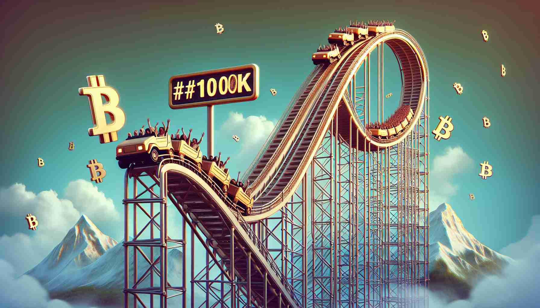 Bitcoin's Rollercoaster: Will It Hit $100K or Plunge Below? 