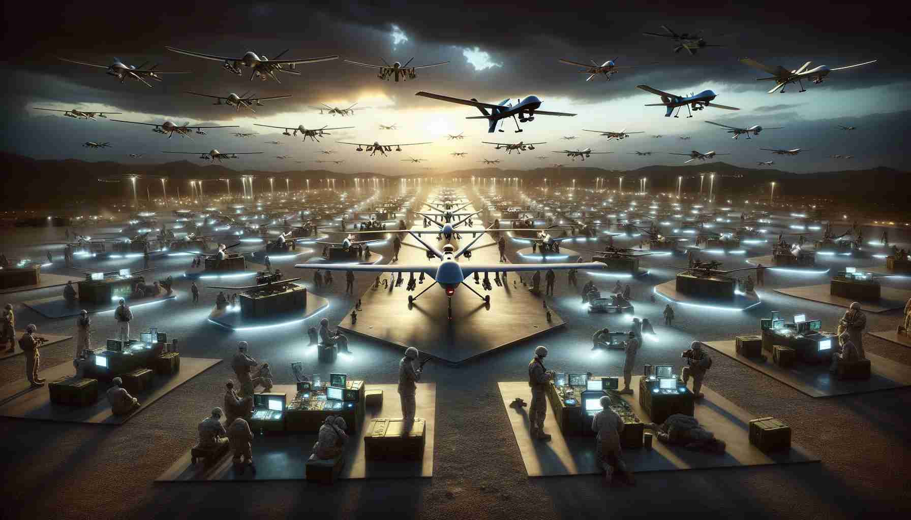 Revolutionizing Warfare: Drones Take Center Stage 