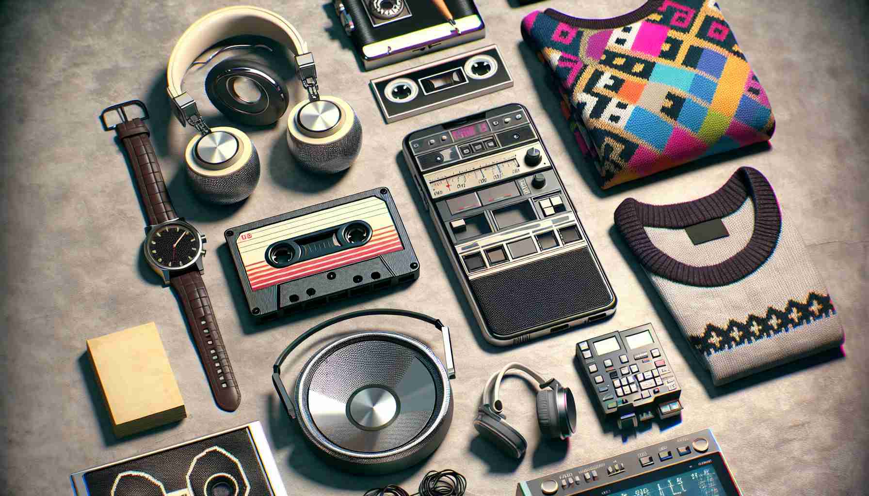 Harnessing the Power of the Past. 80s Tech Inspires Modern Wearable! 