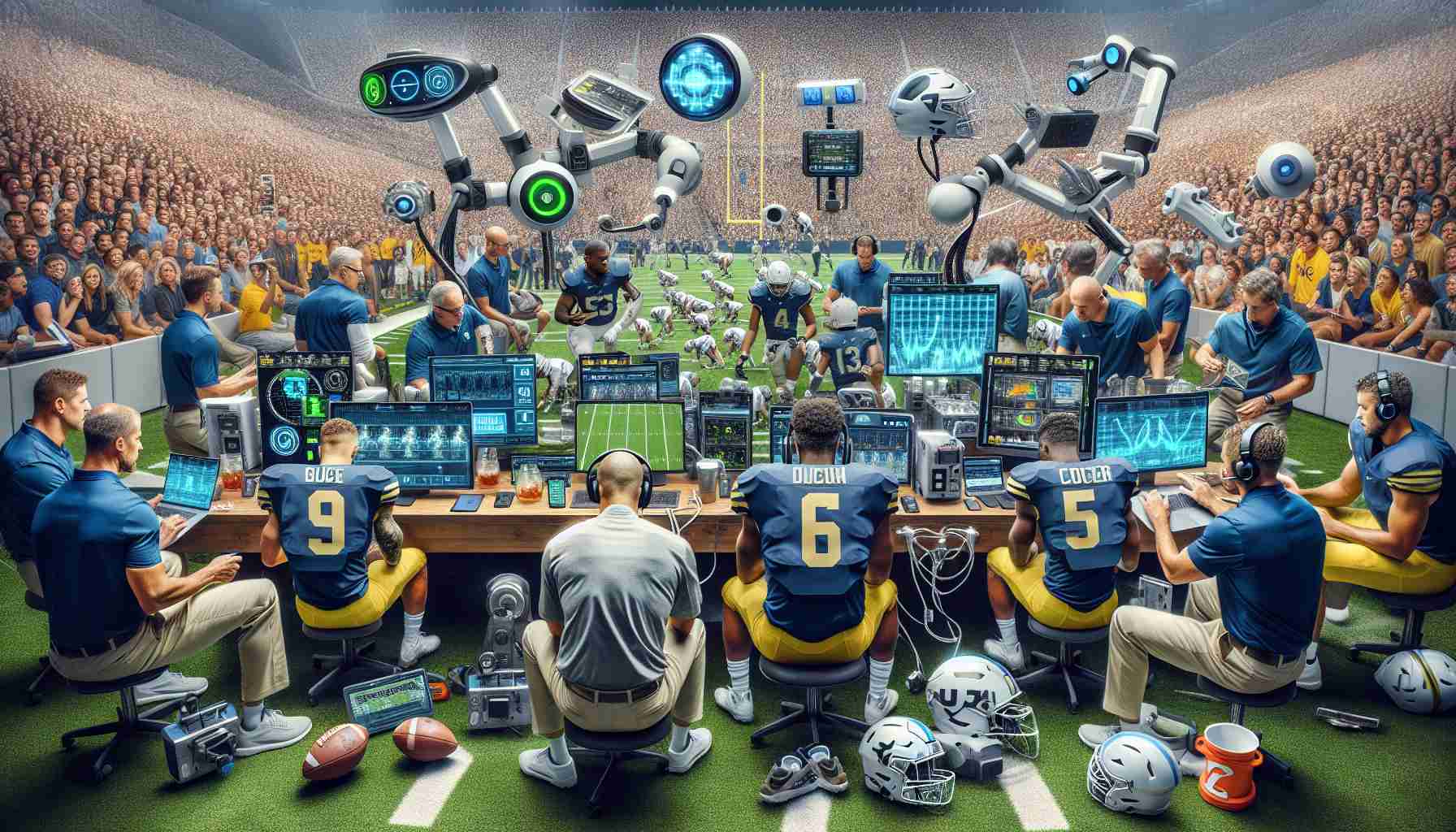 Revolutionizing the Playing Field. New Technologies Reshape College Football's Greatest Challenge. 