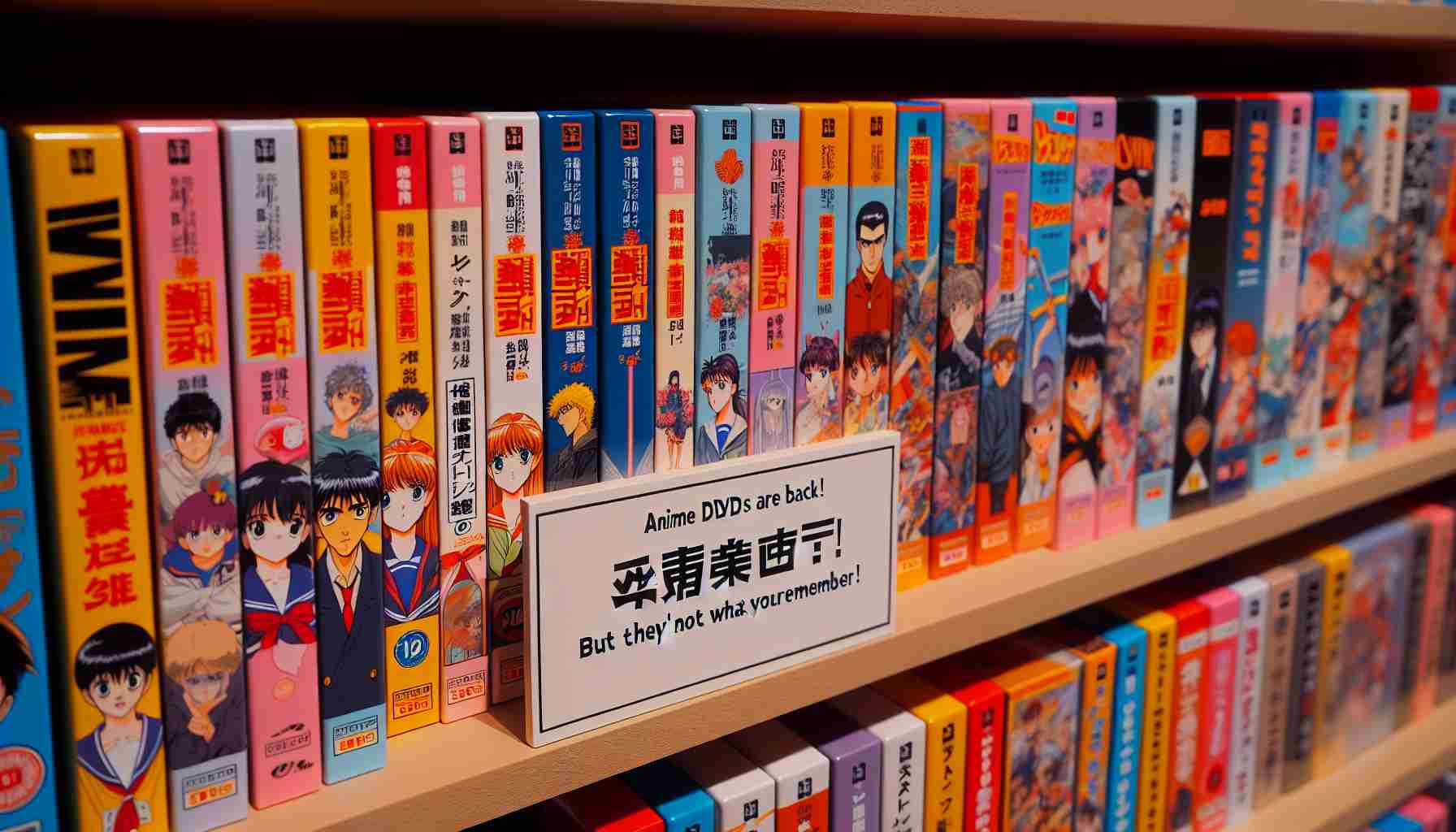 Anime DVDs Are Back! But They're Not What You Remember! 